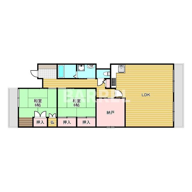 OrientCity池田の間取り