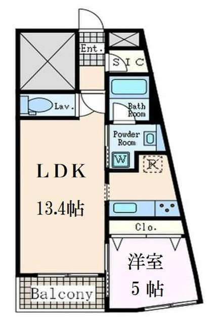 オークデンヒルズの間取り