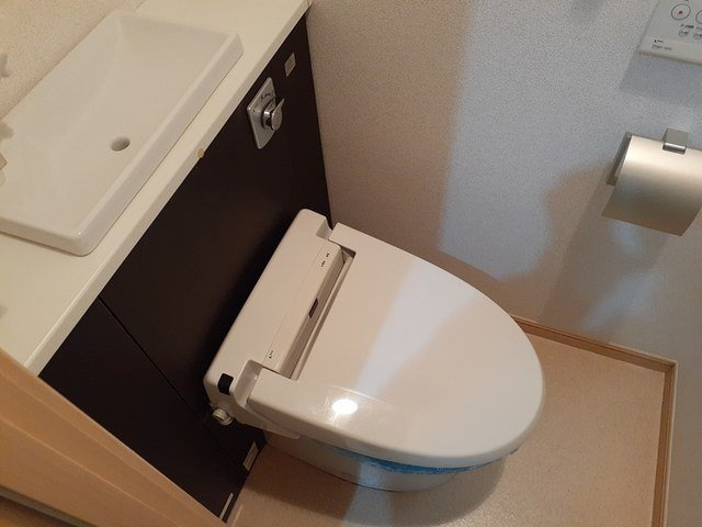 落ち着いたトイレです