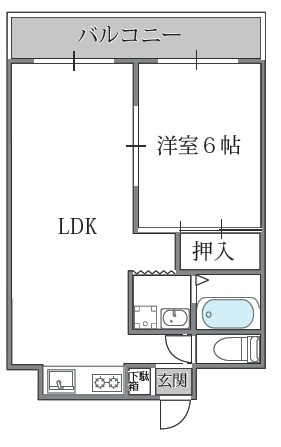 【間取り】 | サンホワイティ豊里