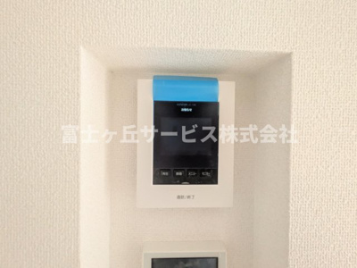 【セキュリティ】 | 浜松市中央区三島町 3期 新築一戸建て | TV付インターホンです