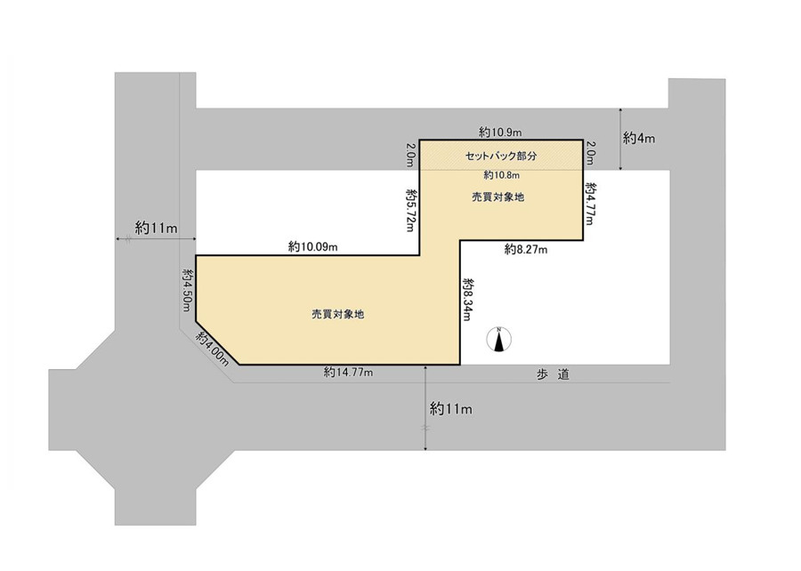 台東区台東３丁目売地