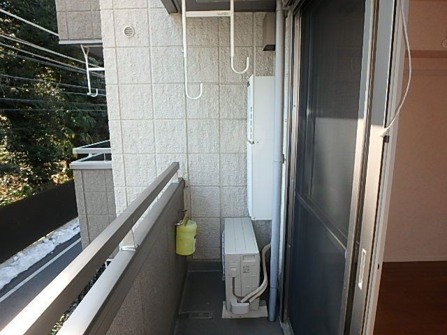 九曜新大塚マンションのバルコニー