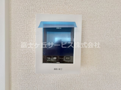 【セキュリティ】 | 豊川市諏訪西町1丁目 59期 新築一戸建て 1号棟 | TVインターフォンです