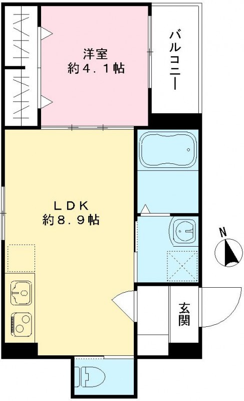 LUANAの間取り