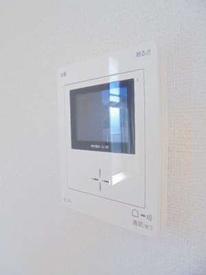 【セキュリティ】 | パーチェ | モニター付きインターホンです