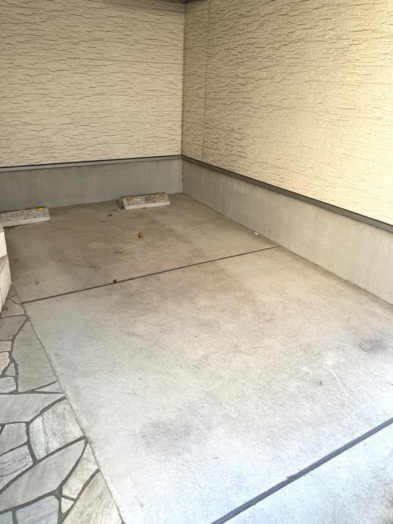 綱島西戸建の駐車場