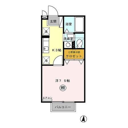 ルーチェ　Ａ/Ｂの間取り