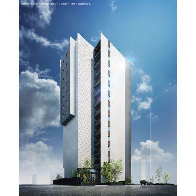 ザ・パークハビオ入谷の外観|2023年2月撮影