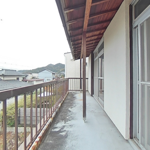 岐阜市長森本町１丁目の一戸建てのバルコニー