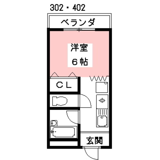 ＡＳＡＮＯビルⅡの間取り