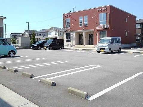 スカイビューⅡの駐車場|駐車場に車を止められます