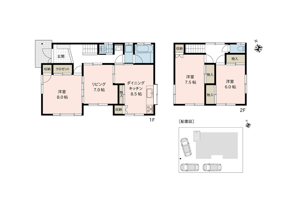 柏崎市東長浜町（南棟）　中古住宅の間取り|柏崎市東長浜町（南棟）　中古住宅 写真21