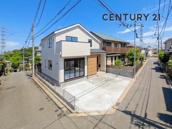町田市西成瀬１丁目の新築一戸建の前面道路含む現地写真|前面道路が広いので、安心して駐車可能です！
是非現地へお越しください。