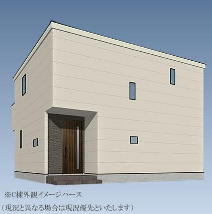 横浜市都筑区東山田町の新築一戸建の完成予想図