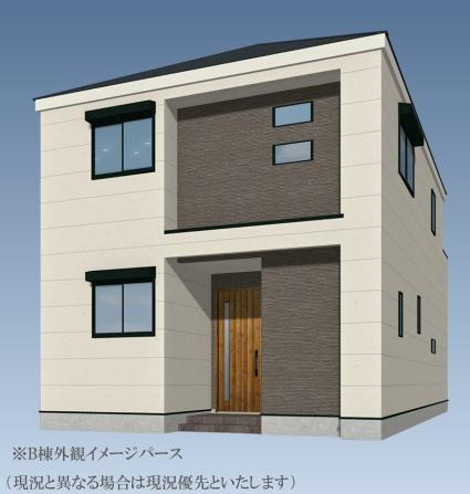 横浜市都筑区東山田町の新築一戸建の完成予想図