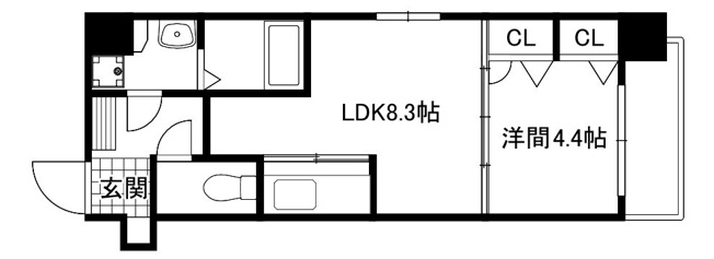 【間取り】 | エスポワール筑紫通り