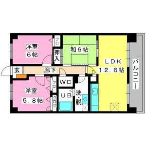 【間取り】 | ピオーネテラス空港南