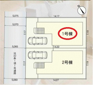 【区画図】 | クレイドルガーデン守山市下之郷第２ | 区画図