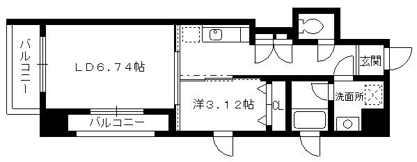 【間取り】 | アガスティーア薬院