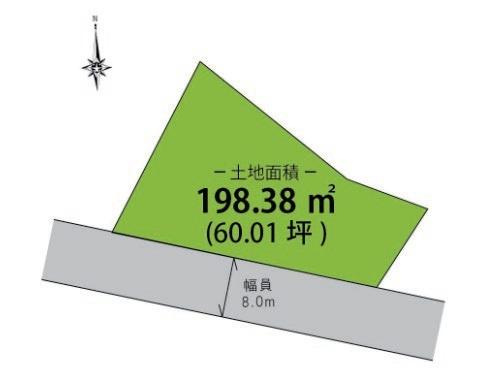 和歌山市大谷　土地の土地図