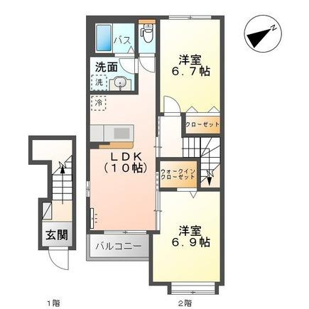 【間取り】 | サンパレス　アリエス