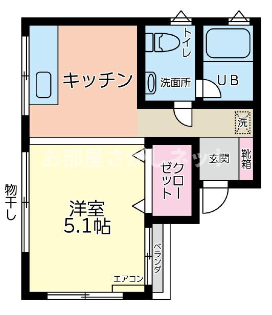 ハイシティビル【おとり物件なし】#学生・社会人にオススメ！初期費用分割払いOK！の間取り