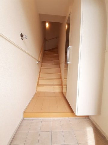 ビューレインボーⅤの玄関