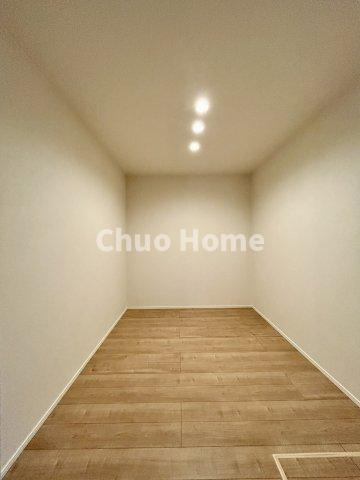 江東区北砂7丁目新築分譲住宅の収納|部屋ではありません！ここはウォークインクローゼットです