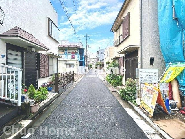 江東区北砂7丁目新築分譲住宅の前面道路含む現地写真|前面道路