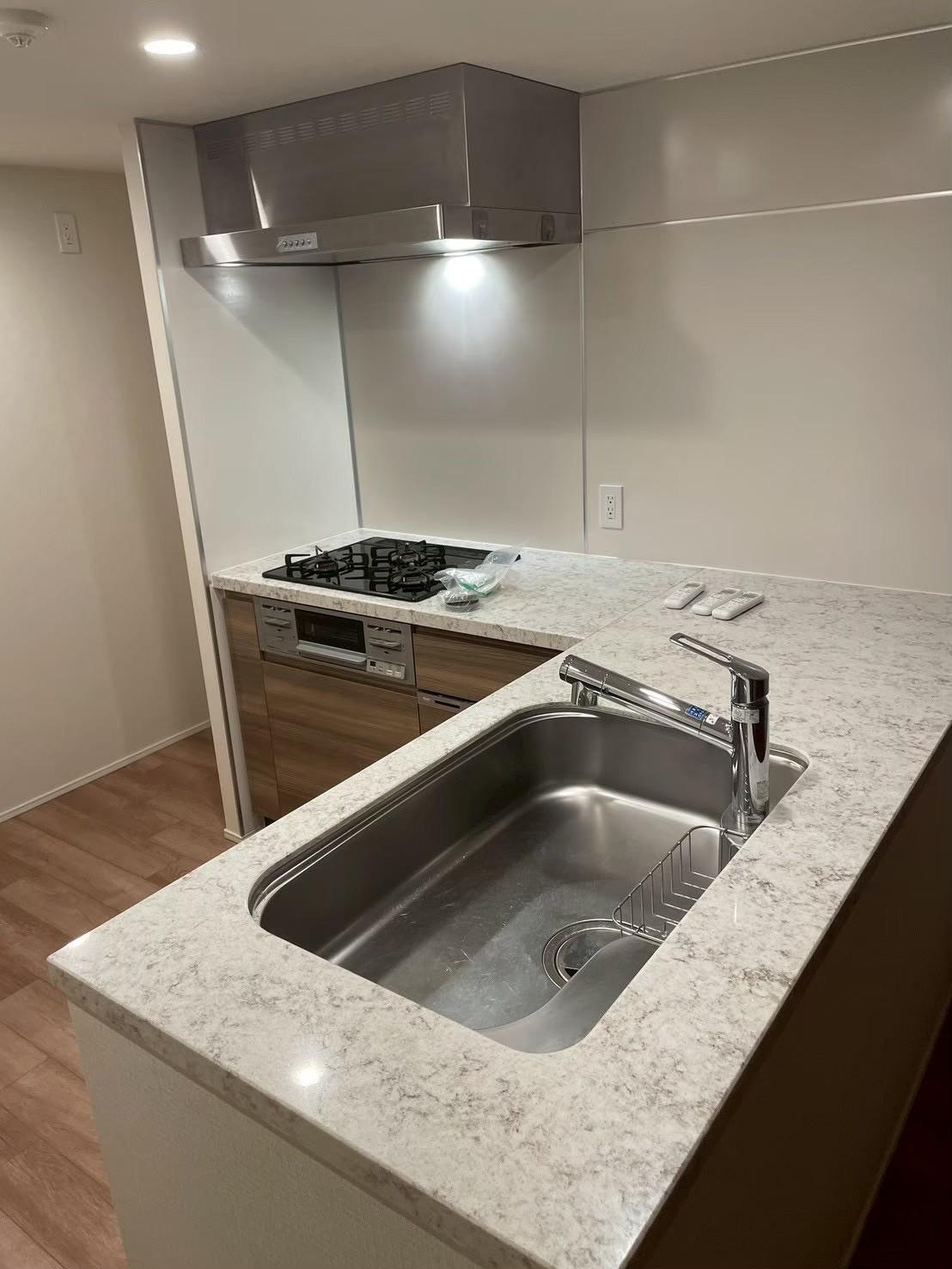 オープンレジデンシア横浜のキッチン|※過去退去時のお写真です