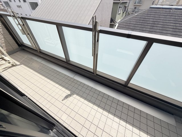 AZURE天道町のバルコニー