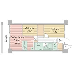 ライブカーサニシノミヤの間取り