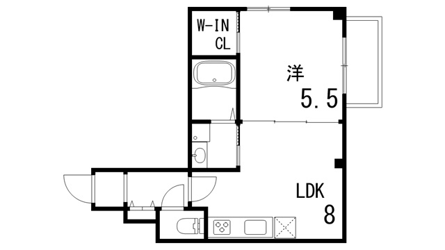 ブラントゥール芦屋の間取り