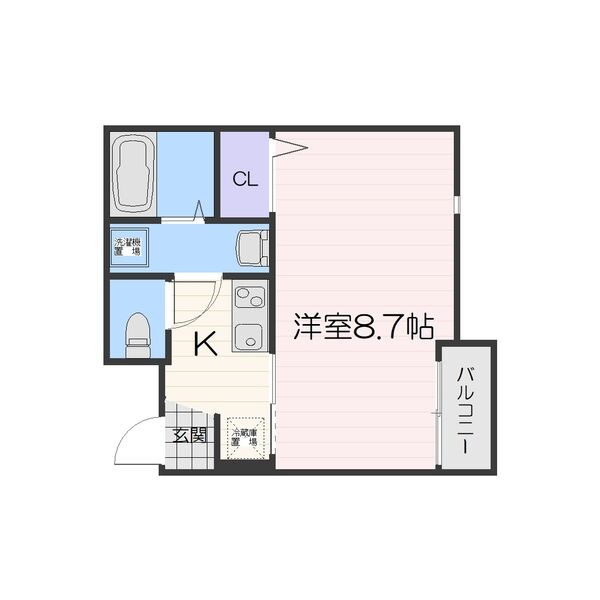 ラ・フォルム西宮北口の間取り