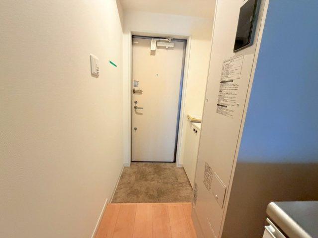 リブレメゾン香櫨園の玄関