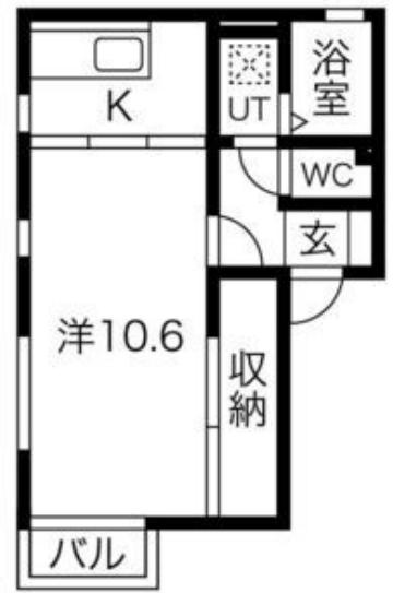 クライネブルーメの間取り