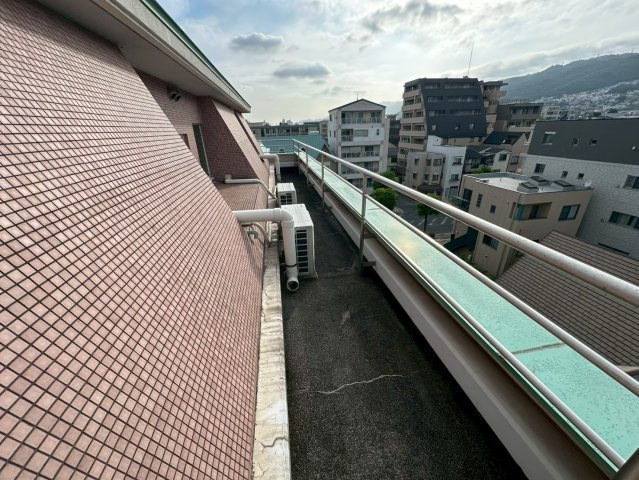 イルシオンド芦屋のバルコニー
