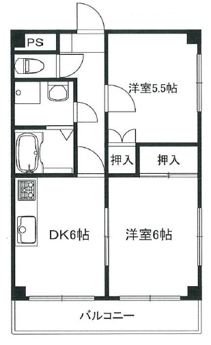 サニーサイドビルの間取り