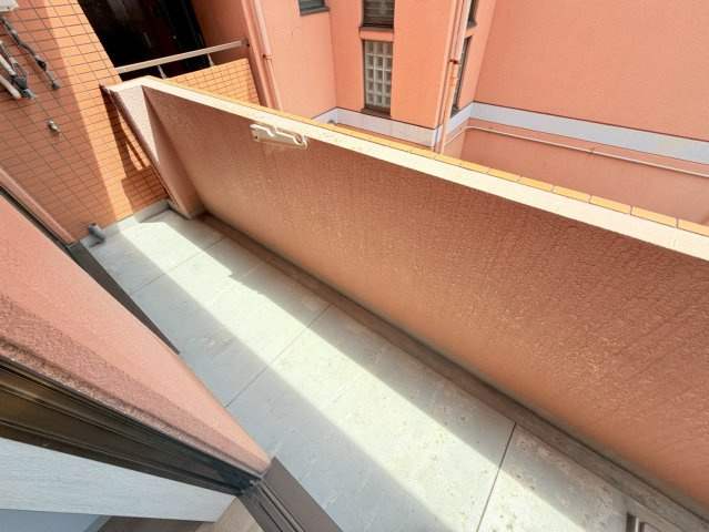 ハイツ室川1のバルコニー