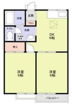 ビビエンダ甲東の間取り
