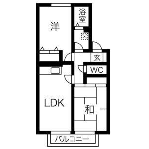 マドレミホの間取り