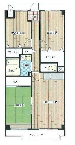 メゾン東山の間取り