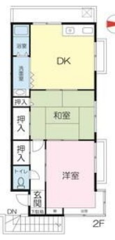 西宮グリーンハイツ1の間取り