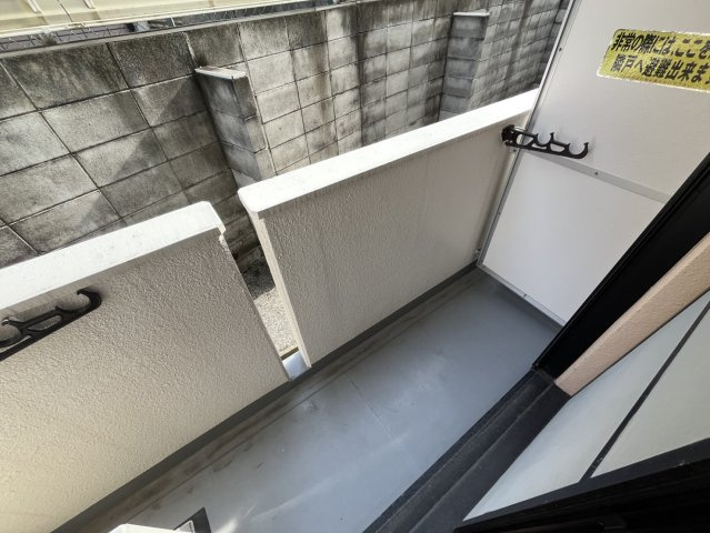 ステラハウス15のバルコニー