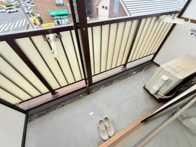 クリスタルカーサⅡのバルコニー