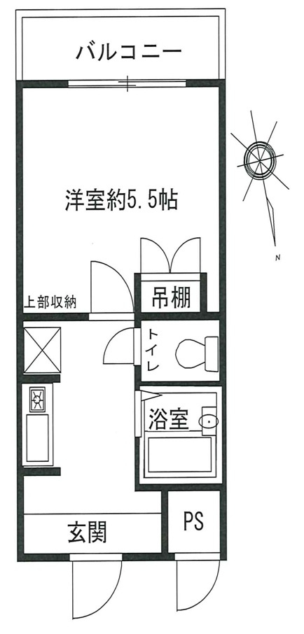 クリスタルカーサⅡの間取り