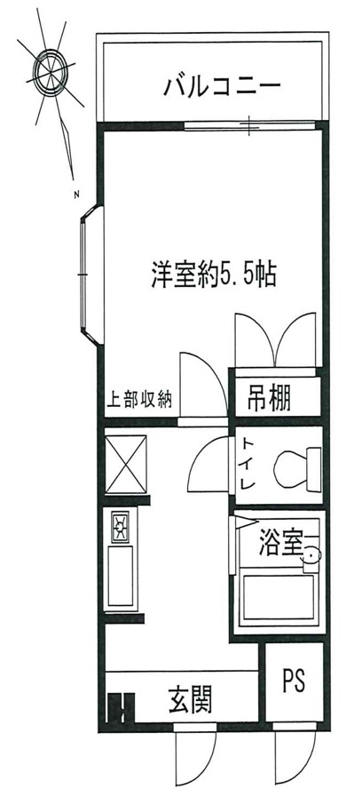 クリスタルカーサⅡの間取り