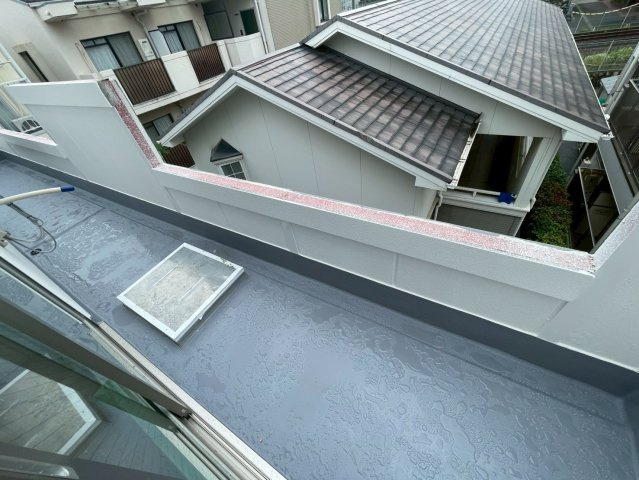 ルクス西宮北口のバルコニー