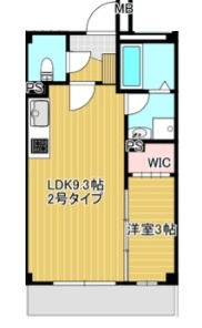 ルクス西宮北口の間取り